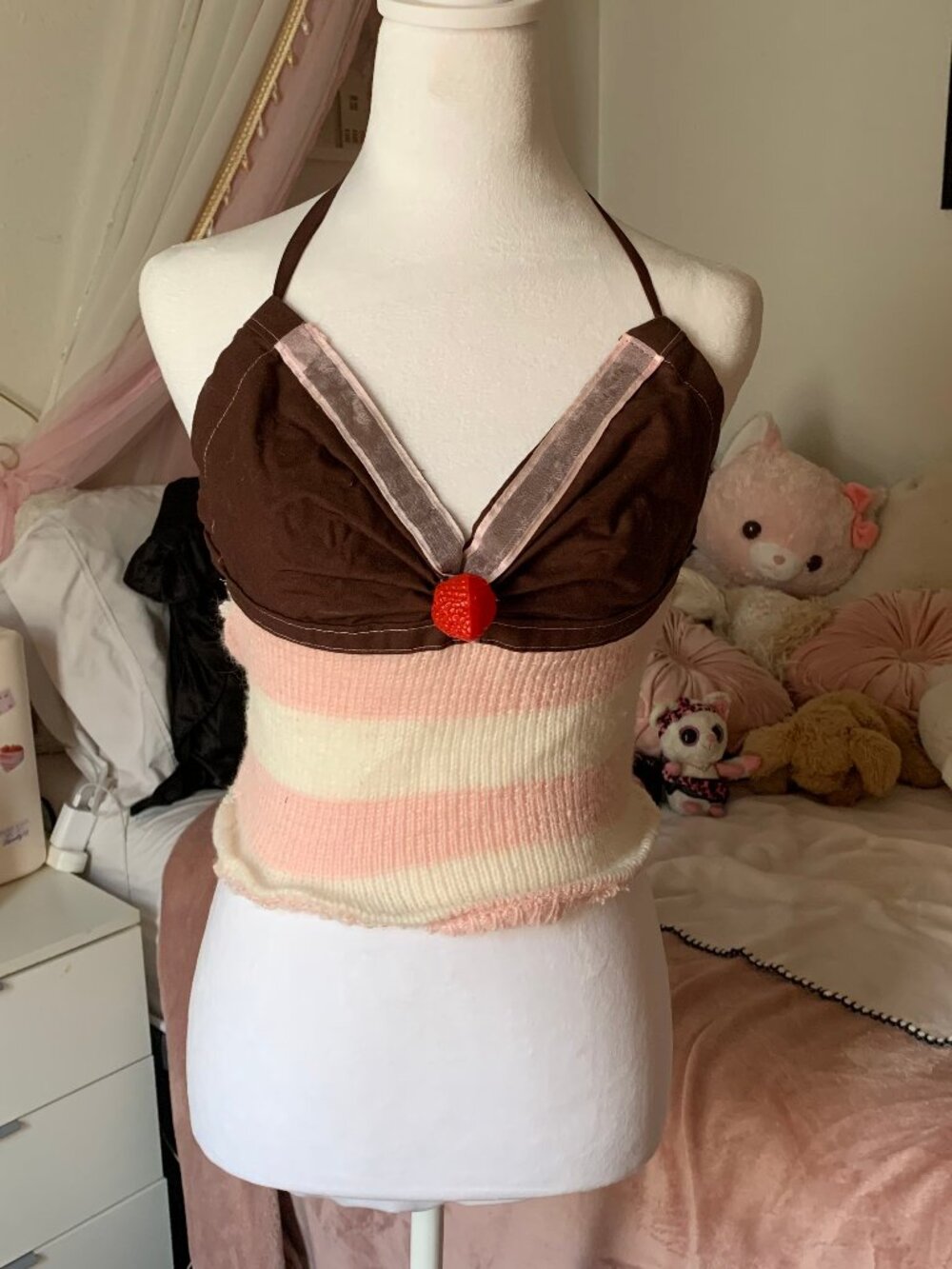 crochet neapolitan top